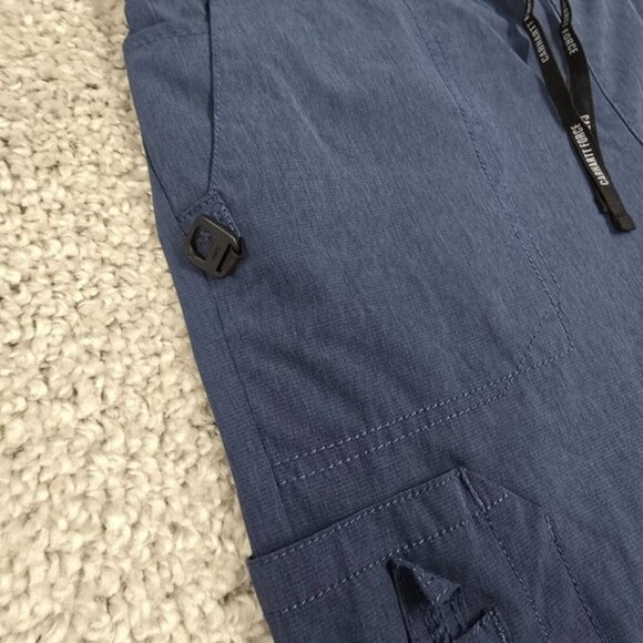 Carhartt Scrub Pants Womens Large Blue Cross Flex Utility Bootcut - Picture 4 of 7